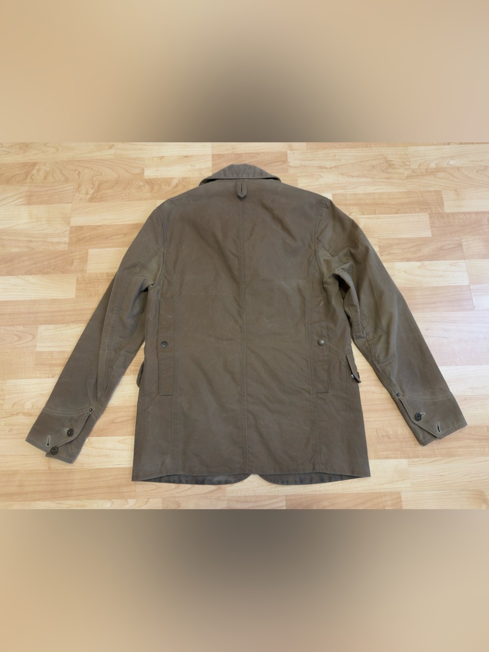 RARE Best Made Co Mens Tan Light Waxed Cruiser Jacket - Size XS (Made in USA) - Picture 3 of 16